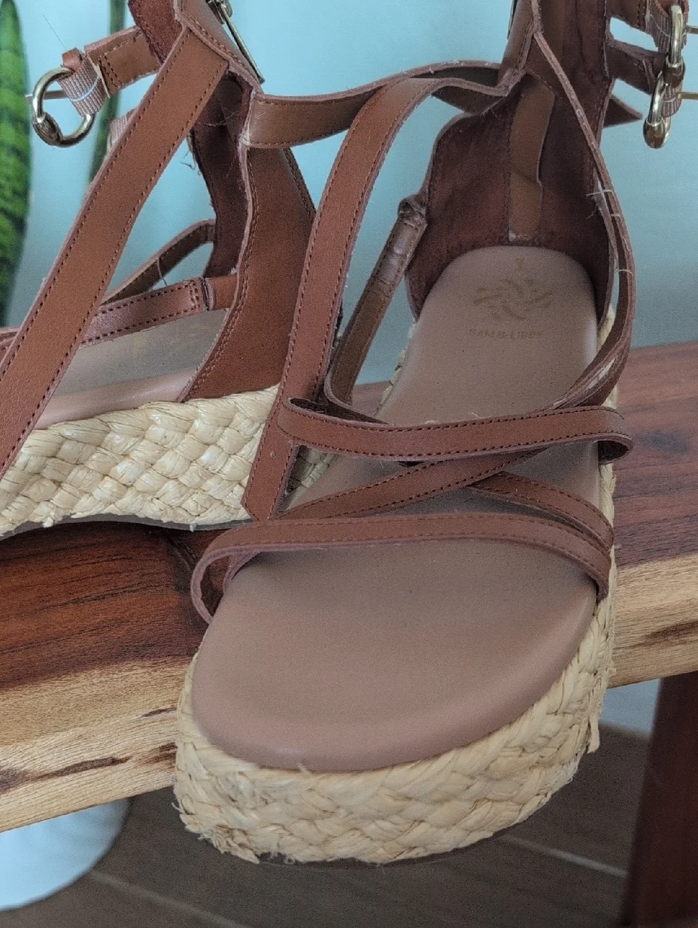 Sam & Libby Iridessa Gladiator Women's Strappy Platform Sandals 9